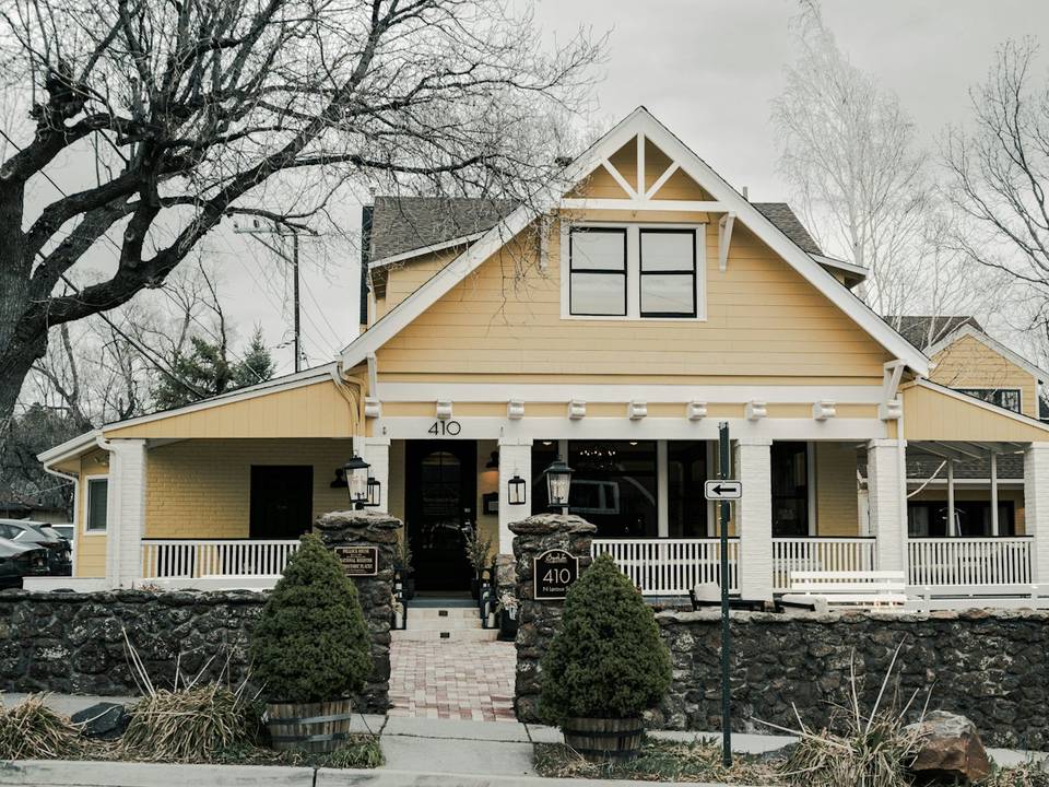 Older craftsman style home with a front porch